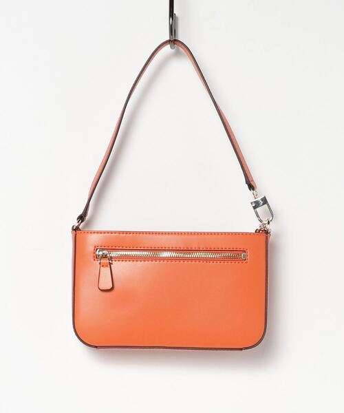 Guess（ゲス）の「KATEY Mini Top Zip Shoulder（ショルダーバッグ・レディース・ブラック/オレンジ・ONE SIZE）」の13枚目の写真