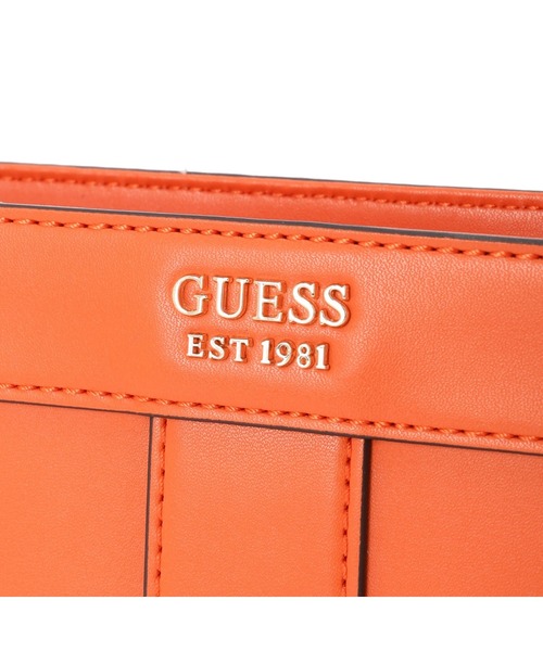 Guess（ゲス）の「KATEY Mini Top Zip Shoulder（ショルダーバッグ・レディース・ブラック/オレンジ・ONE SIZE）」の5枚目の写真