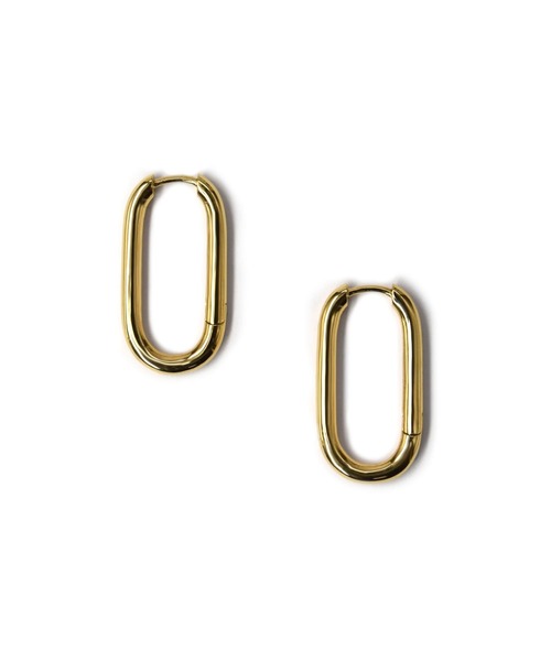 LHME（エルエイチエムイー）の「LHME ホースシューフープピアス/サージカルステンレス316L（金属アレルギー対応）（ピアス（両耳用）・レディース・シルバー/イエローゴールド・ONE SIZE）」の18枚目の写真