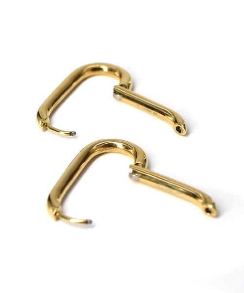 LHME（エルエイチエムイー）の「LHME ホースシューフープピアス/サージカルステンレス316L（金属アレルギー対応）（ピアス（両耳用）・レディース・シルバー/イエローゴールド・ONE SIZE）」の19枚目の写真