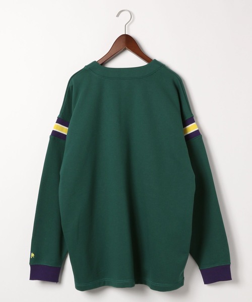 niko and...（ニコアンド）の「【GEM SPORTSWEAR(ジェム・スポーツウェア)】コラボカーディガン（カーディガン/ボレロ・メンズ・パープル/グリーン/オフホワイト・MEDIUM/LARGE）」の4枚目の写真