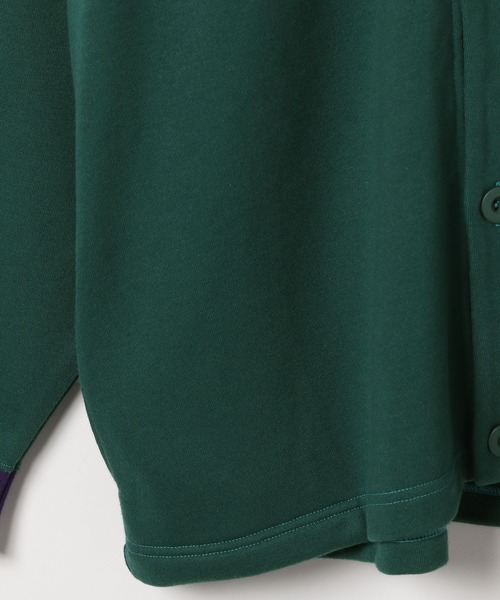 niko and...（ニコアンド）の「【GEM SPORTSWEAR(ジェム・スポーツウェア)】コラボカーディガン（カーディガン/ボレロ・メンズ・パープル/グリーン/オフホワイト・MEDIUM/LARGE）」の8枚目の写真