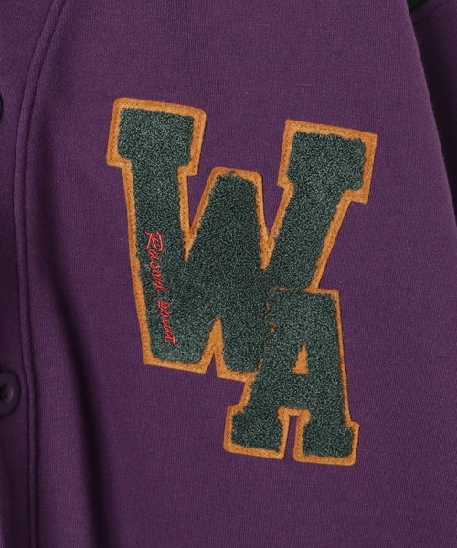 niko and...（ニコアンド）の「【GEM SPORTSWEAR(ジェム・スポーツウェア)】コラボカーディガン（カーディガン/ボレロ・メンズ・パープル/グリーン/オフホワイト・MEDIUM/LARGE）」の15枚目の写真