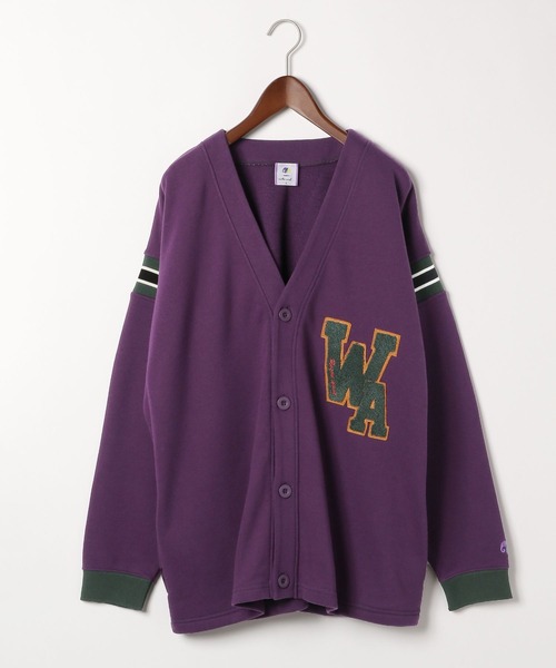 niko and...（ニコアンド）の「【GEM SPORTSWEAR(ジェム・スポーツウェア)】コラボカーディガン（カーディガン/ボレロ・メンズ・パープル/グリーン/オフホワイト・MEDIUM/LARGE）」の20枚目の写真