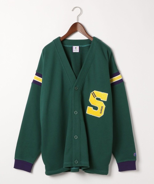 niko and...（ニコアンド）の「【GEM SPORTSWEAR(ジェム・スポーツウェア)】コラボカーディガン（カーディガン/ボレロ・メンズ・パープル/グリーン/オフホワイト・MEDIUM/LARGE）」の21枚目の写真