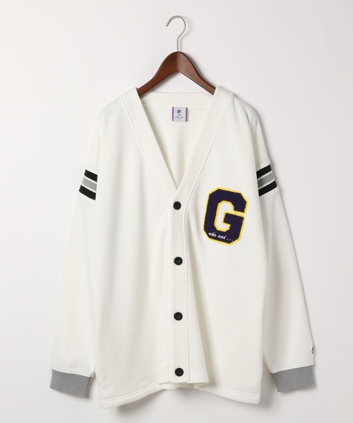 niko and...（ニコアンド）の「【GEM SPORTSWEAR(ジェム・スポーツウェア)】コラボカーディガン（カーディガン/ボレロ・メンズ・パープル/グリーン/オフホワイト・MEDIUM/LARGE）」の22枚目の写真