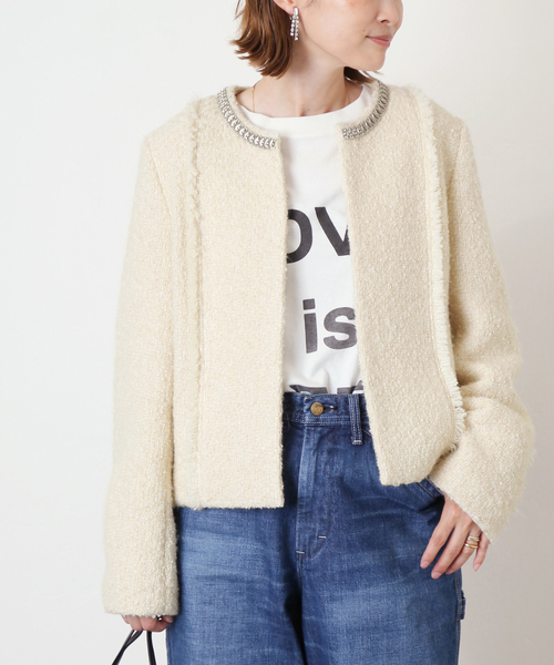Deuxieme Classe（ドゥーズィエムクラス）の「*Tweed ジャケット（ノー 