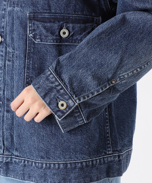 FRAMeWORKフレームワークmade by J 袖ボリュームデニムジャケット FRAMeWORK（フレームワーク）の「FRAMeWORK made by J 袖