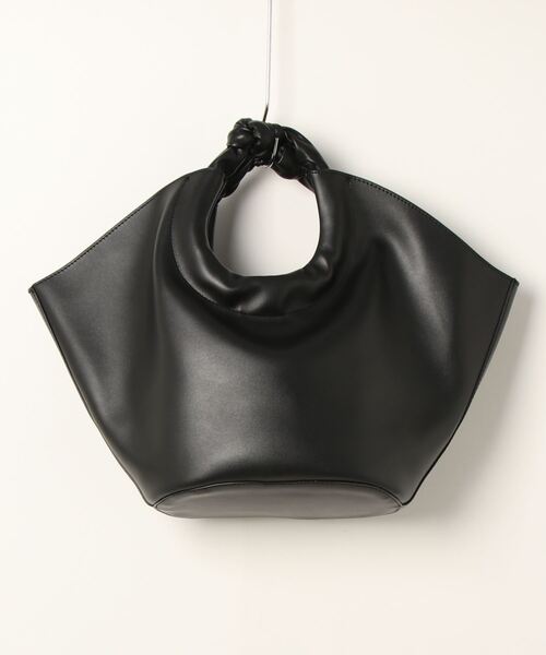 Fun & Daily（ファンアンドデイリー）の「F&D : Big basket hand bag（ハンドバッグ・レディース・ブラック・FREE）」の3枚目の写真