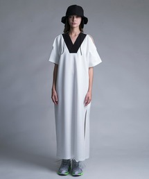 my beautiful landlet | 【my beautiful landlet】 DOUBLE KNIT ONE-PIECE(ワンピース)