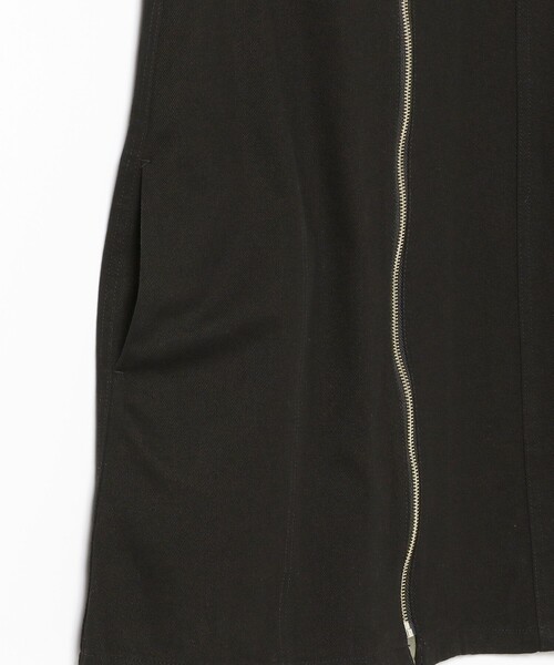 Ray BEAMS（レイビームス）の「Ray BEAMS / ジップ フロント ミニ ワンピース（ワンピース・レディース・オフホワイト/ブラック・0/1）」の19枚目の写真