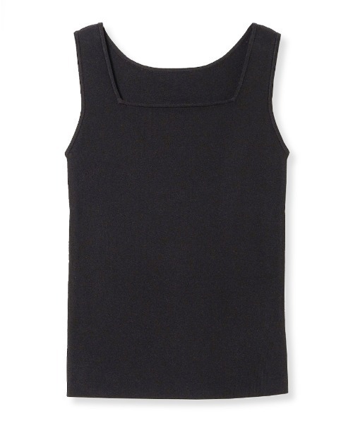 emmi（エミ）の「【emmi atelier】タンクニット（タンクトップ・レディース・ホワイト/グレー/ブラック・FREE）」の3枚目の写真