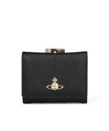 SAFFIANO 口金三つ折り財布 SAFFIANO 口金三つ折り財布(ブラック)（メンズ）（1220952003