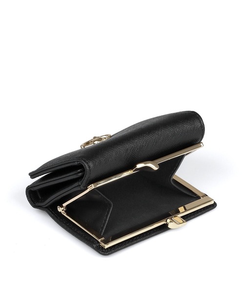 SAFFIANO 口金三つ折り財布 ヴィヴィアンウエストウッド 財布 Vivienne Westwood 三つ折り