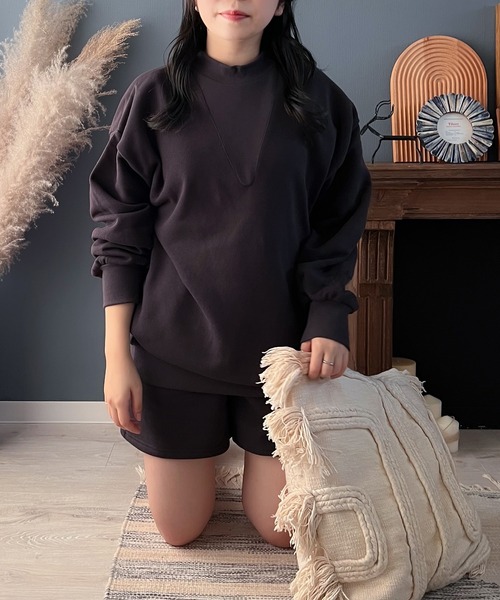 Mysa&Liina（ミーサリーナ）の「【ルームウェア】モックネックワンピ