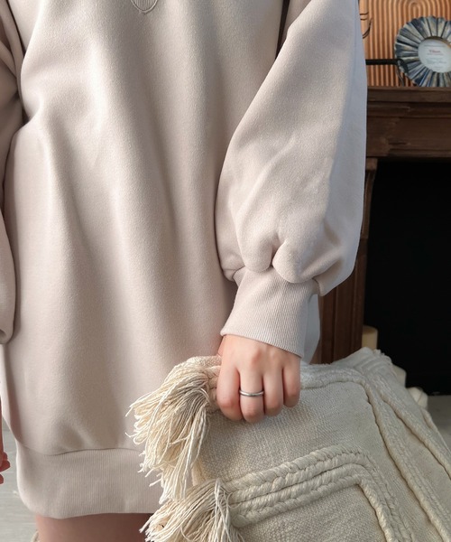 Mysa&Liina（ミーサリーナ）の「【ルームウェア】モックネックワンピ