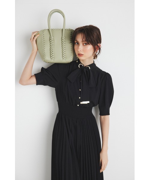 rienda（リエンダ）の「メニーレースアップバッグ（ハンドバッグ・レディース・グリーン/オレンジ・FREE）」の12枚目の写真