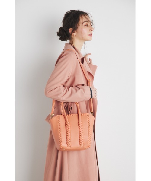 rienda（リエンダ）の「メニーレースアップバッグ（ハンドバッグ・レディース・グリーン/オレンジ・FREE）」の17枚目の写真