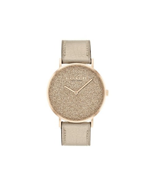 COACH(コーチ)の「「COACH/コーチ」 PERRY ペリー 36mm レザー(アナログ腕時計・レディース・ゴールド/ブラック/ワインレッド/マルチ/パープル/ピンク・36mm)」の17枚目の写真