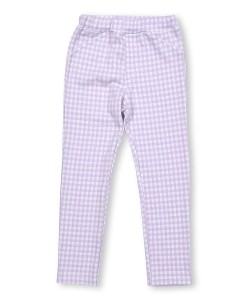 SLAP SLIP(スラップスリップ)の「SLAPSLIP/チェック花柄迷彩柄ナレ総柄ロングパンツ(80~120cm)(その他パンツ・キッズ・ブルー系その他/パープル系その他/ホワイト系その他/ブラック系その他・100/80/120/90/110)」の4枚目の写真