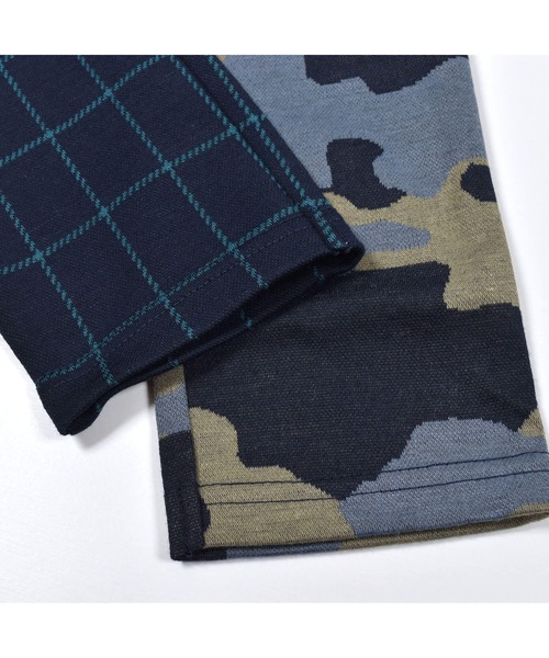 SLAP SLIP(スラップスリップ)の「SLAPSLIP/チェック花柄迷彩柄ナレ総柄ロングパンツ(80~120cm)(その他パンツ・キッズ・ブルー系その他/パープル系その他/ホワイト系その他/ブラック系その他・100/80/120/90/110)」の7枚目の写真