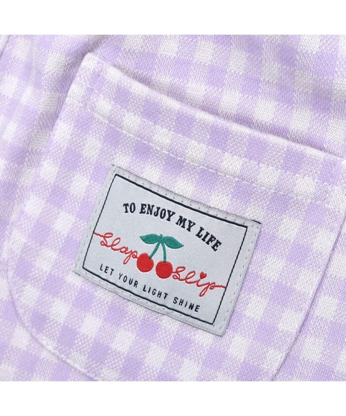 SLAP SLIP(スラップスリップ)の「SLAPSLIP/チェック花柄迷彩柄ナレ総柄ロングパンツ(80~120cm)(その他パンツ・キッズ・ブルー系その他/パープル系その他/ホワイト系その他/ブラック系その他・100/80/120/90/110)」の12枚目の写真