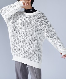 G.O.C | レース編みルーズプルオーバーニット(ニット/セーター)