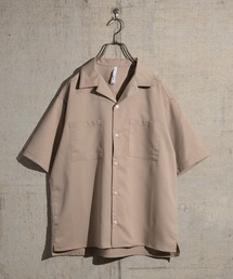 【i】半袖オープンカラーシャツ