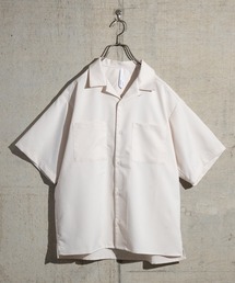【i】半袖オープンカラーシャツ
