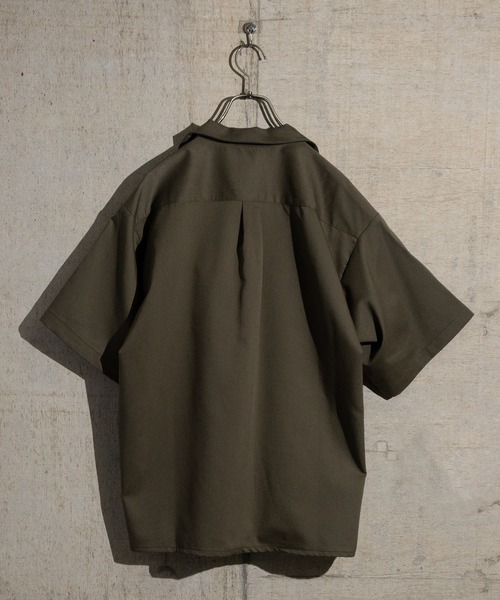 JOHN'S CLOSET(ジョンズクローゼット)の「【i】半袖オープンカラーシャツ(シャツ/ブラウス・メンズ・サックスブルー/ホワイト/ブラック/ベージュ/モカ/グリーン/カーキ・LARGE/MEDIUM/X-LARGE)」の13枚目の写真
