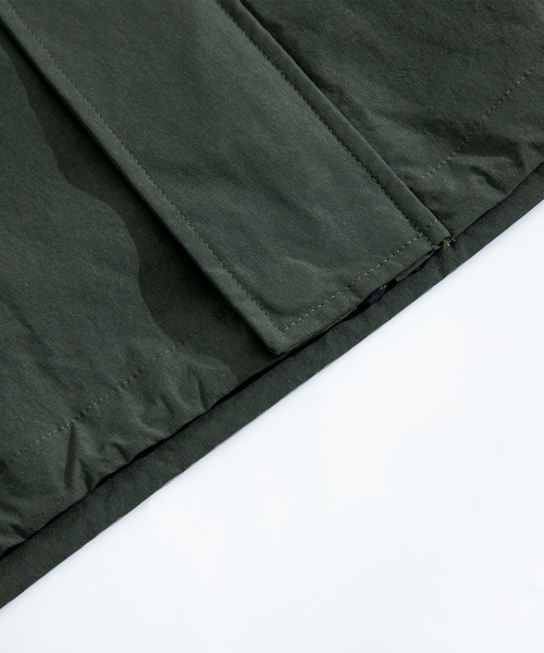 HOOK(フック)の「【HOOK】ワッペン刺繍入り配色ポリライトマウンテンパーカー(マウンテンパーカー・メンズ・カーキ/グレー/ブラック・L/M/XL)」の17枚目の写真