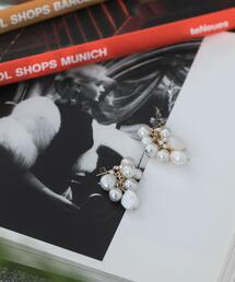 パールシャワーピアス