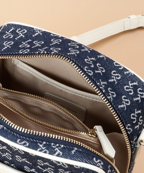 Samantha Thavasa（サマンサタバサ）の「Denim ST Jacquard ショルダーバッグ（ショルダーバッグ・レディース・オフホワイト/フューシャピンク/ネイビー/ターコイズブルー・FREE）」の5枚目の写真