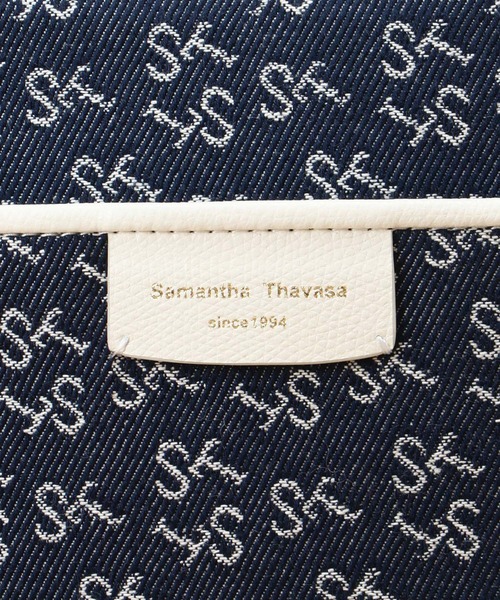 Samantha Thavasa（サマンサタバサ）の「Denim ST Jacquard ショルダーバッグ（ショルダーバッグ・レディース・オフホワイト/フューシャピンク/ネイビー/ターコイズブルー・FREE）」の9枚目の写真