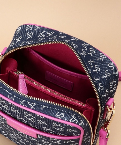 Samantha Thavasa（サマンサタバサ）の「Denim ST Jacquard ショルダーバッグ（ショルダーバッグ・レディース・オフホワイト/フューシャピンク/ネイビー/ターコイズブルー・FREE）」の12枚目の写真