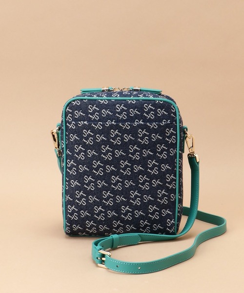 Samantha Thavasa（サマンサタバサ）の「Denim ST Jacquard ショルダーバッグ（ショルダーバッグ・レディース・オフホワイト/フューシャピンク/ネイビー/ターコイズブルー・FREE）」の14枚目の写真