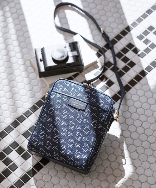 Samantha Thavasa（サマンサタバサ）の「Denim ST Jacquard ショルダーバッグ（ショルダーバッグ・レディース・オフホワイト/フューシャピンク/ネイビー/ターコイズブルー・FREE）」の18枚目の写真