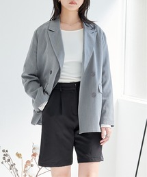 ECRIRE | 【セットアップ対応可能】ダブルテーラードジャケット(テーラードジャケット)