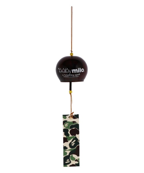 A BATHING APE（アベイシングエイプ）の「BABY MILO JAPANESE WIND CHIME M（その他雑貨・メンズ・ブラウン・FREE）」の2枚目の写真