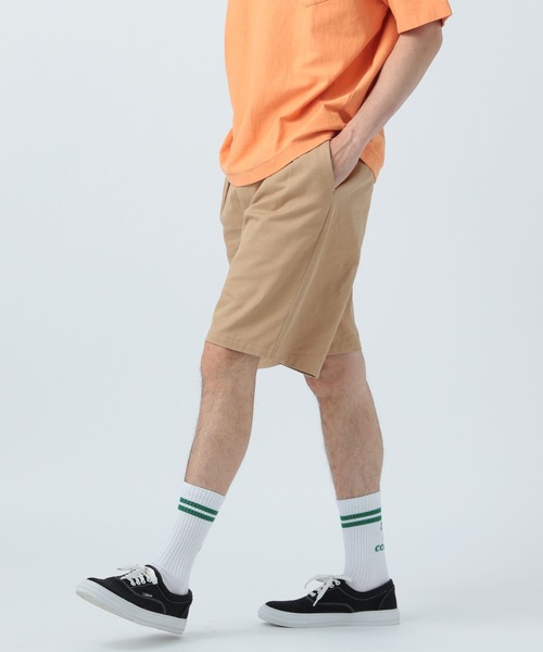 BAYFLOW（ベイフロー）の「サイドベルトチノショーツ（その他パンツ・メンズ・ベージュ/カーキ・MEDIUM/LARGE）」の7枚目の写真