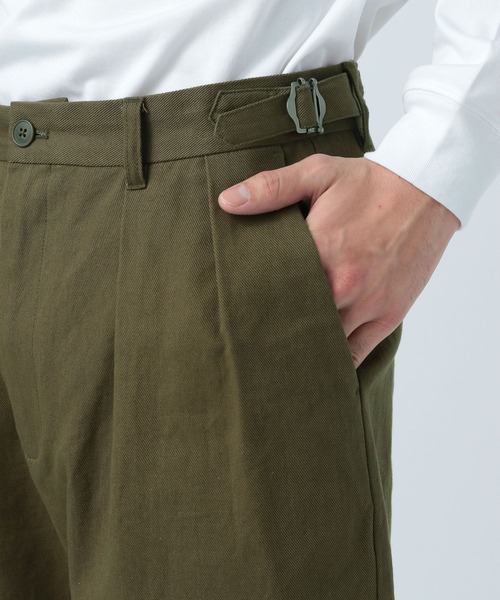 BAYFLOW（ベイフロー）の「サイドベルトチノショーツ（その他パンツ・メンズ・ベージュ/カーキ・MEDIUM/LARGE）」の13枚目の写真