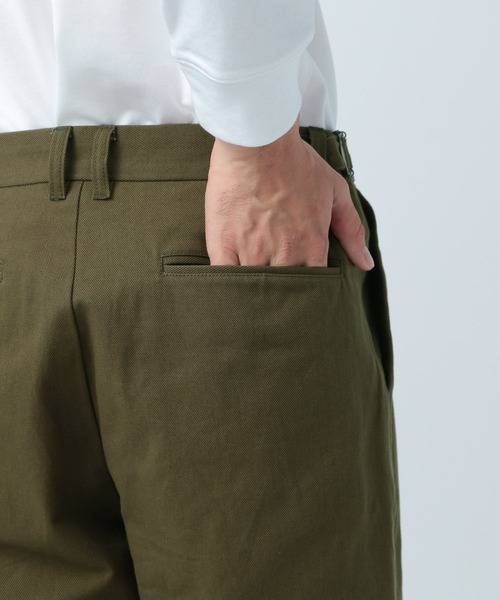 BAYFLOW（ベイフロー）の「サイドベルトチノショーツ（その他パンツ・メンズ・ベージュ/カーキ・MEDIUM/LARGE）」の15枚目の写真
