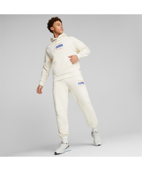 PUMA（プーマ）の「PUMA プーマ メンズ TRACK MEET フーディー（スウェット・メンズ・ネイビー/ライトグレー・SMALL/MEDIUM/LARGE/X-SMALL/X-LARGE）」の21枚目の写真