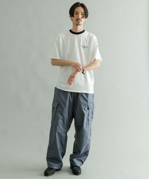 Russell Athletic（ラッセルアスレティック）の「RUSSELL ATHLETIC T-SHIRTS（Tシャツ/カットソー・メンズ・ブラック/ホワイト/ブラック系その他/ホワイト系その他・MEDIUM/LARGE）」の7枚目の写真