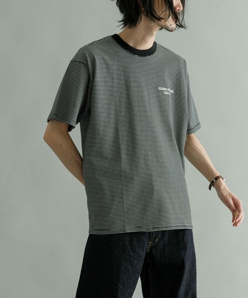 Russell Athletic（ラッセルアスレティック）の「RUSSELL ATHLETIC T-SHIRTS（Tシャツ/カットソー・メンズ・ブラック/ホワイト/ブラック系その他/ホワイト系その他・MEDIUM/LARGE）」の14枚目の写真