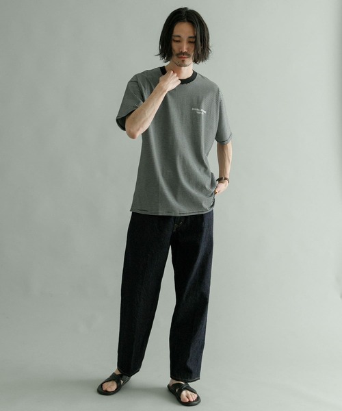 Russell Athletic（ラッセルアスレティック）の「RUSSELL ATHLETIC T-SHIRTS（Tシャツ/カットソー・メンズ・ブラック/ホワイト/ブラック系その他/ホワイト系その他・MEDIUM/LARGE）」の16枚目の写真