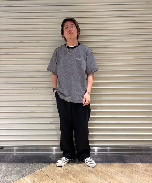 Russell Athletic（ラッセルアスレティック）の「RUSSELL ATHLETIC T-SHIRTS（Tシャツ/カットソー・メンズ・ブラック/ホワイト/ブラック系その他/ホワイト系その他・MEDIUM/LARGE）」の17枚目の写真