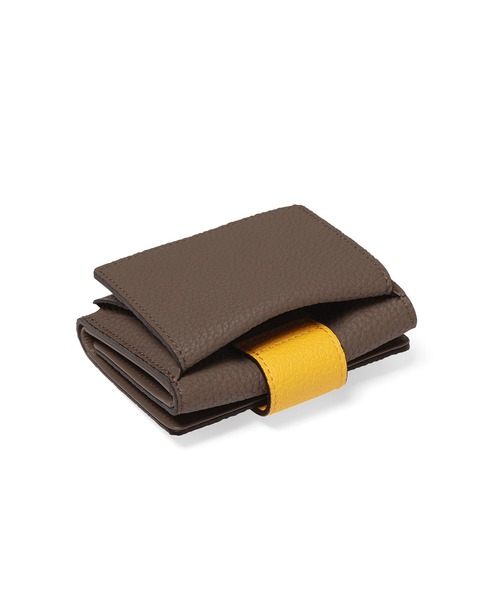 Epoi（エポイ）の「Rits b リツ ビー　三つ折り財布（財布・レディース・グレー系その他/スカイブルー/イエロー・FREE）」の5枚目の写真