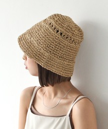 Chillfar（チルファー）の「【天然草木】麦わら ペーパーハット ベルハット（ハット）」