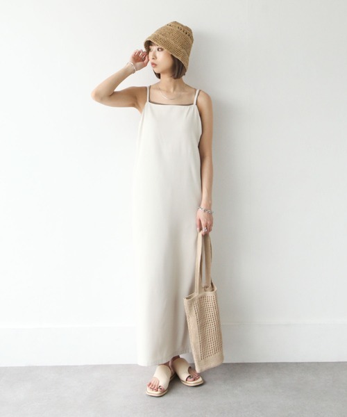 Chillfar（チルファー）の「【天然草木】麦わら ペーパーハット ベルハット（ハット・レディース・オフホワイト/ベージュ・FREE）」の14枚目の写真